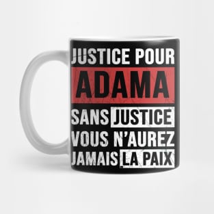 Justice Pour ADAMA Mug